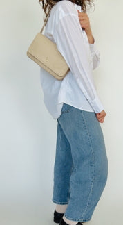 MOLLY CROSSBODY BAG | CREAM