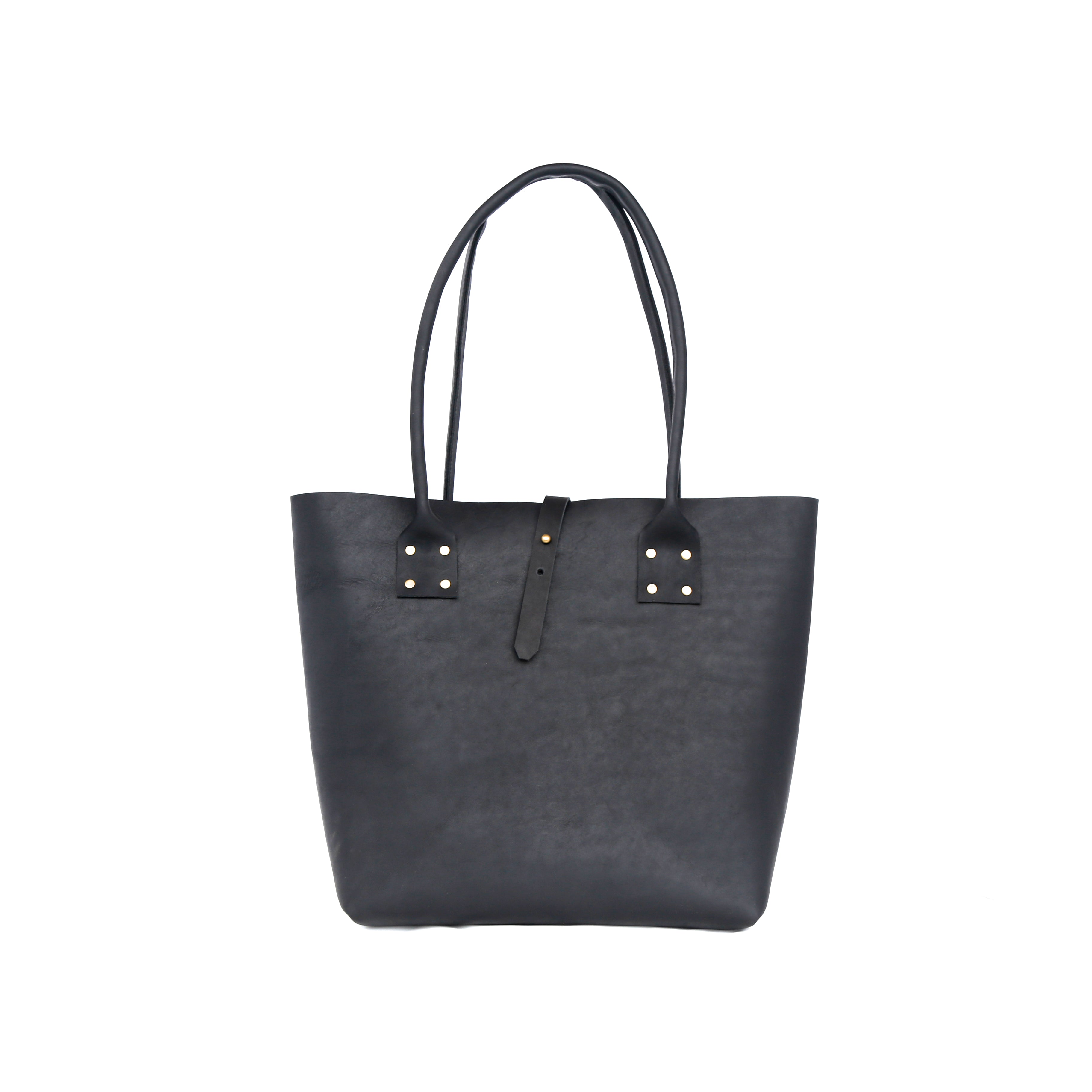 WHOLESALE MOORE REFINED TOTE NOIR – Market Canvas Leather