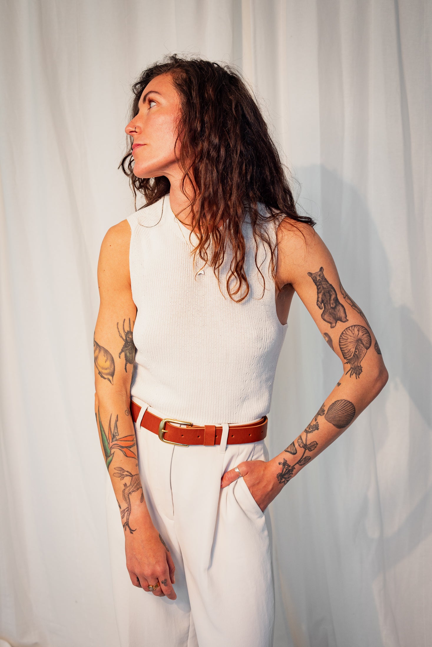 DYLAN LEATHER BELT | PIMENTO Leather Bag - handcrafted by Market Canvas Leather in Tofino, BC, Canada