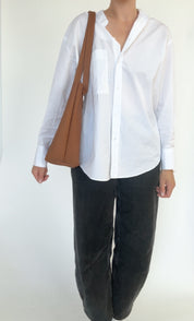 MOORE REFINED TOTE | CARAMEL