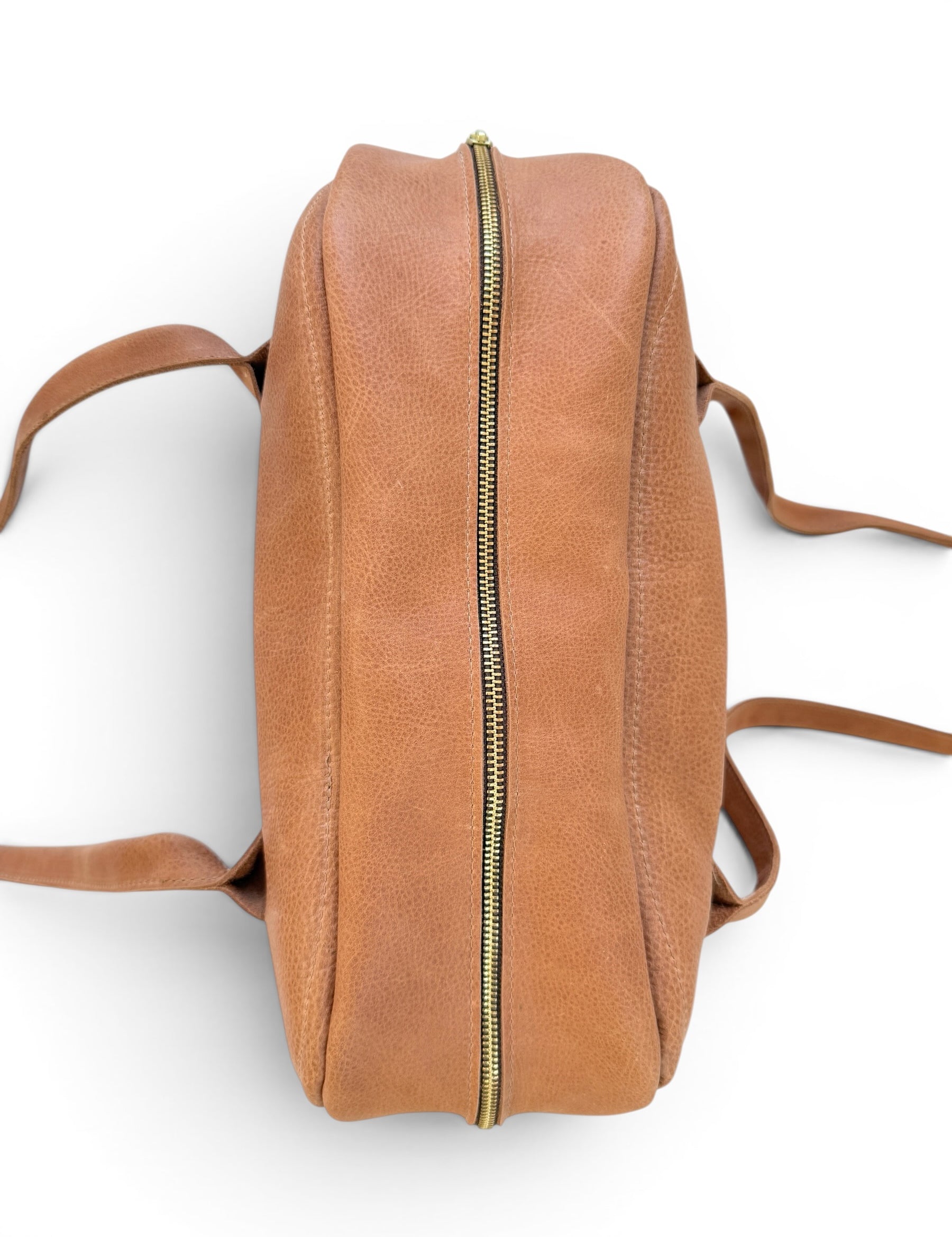 AMANDINE BAG | ALMOND Leather Bag - handcrafted by Market Canvas Leather in Tofino, BC, Canada