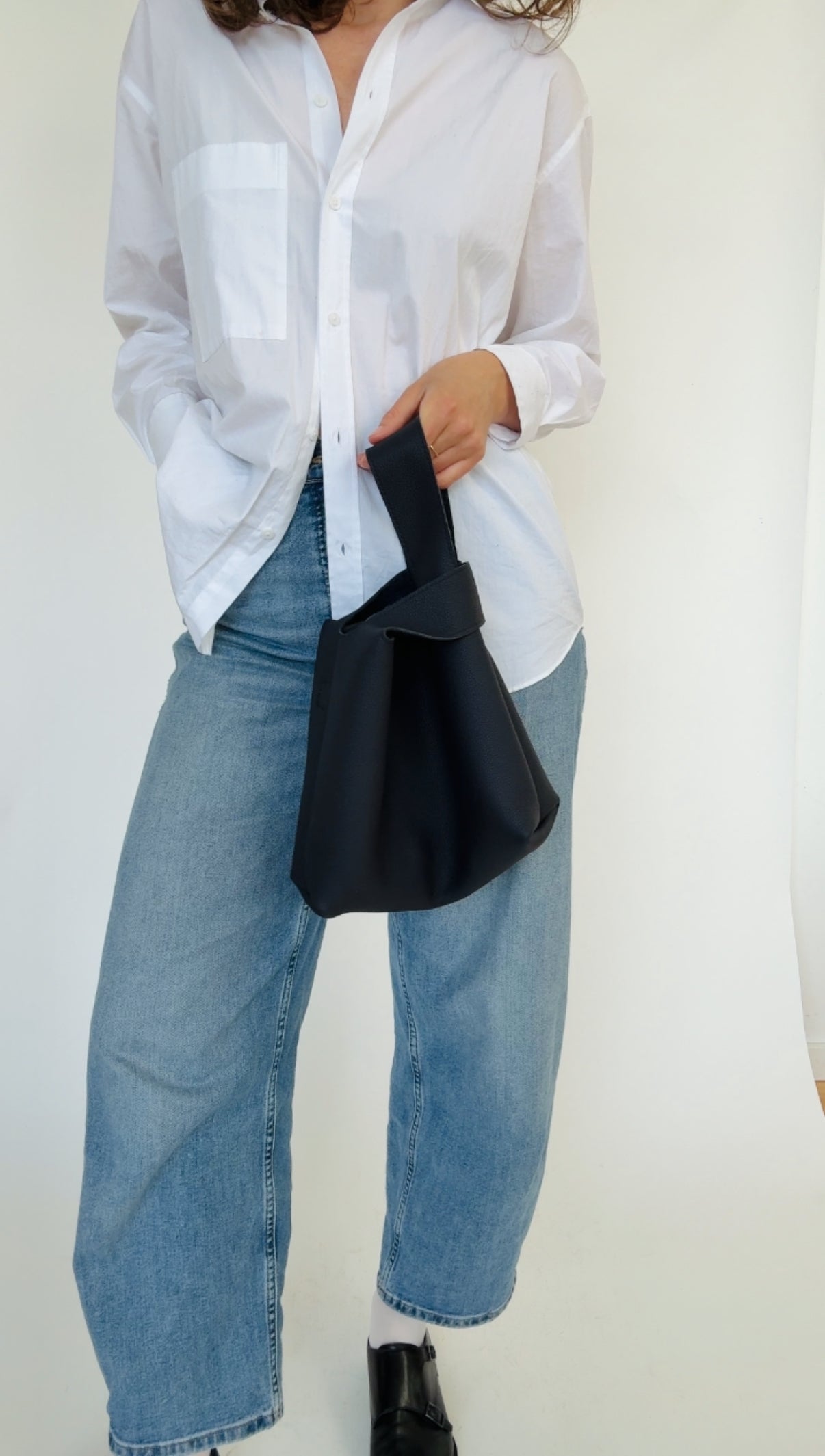 ISSY MINI TOTE | DARK NAVY
