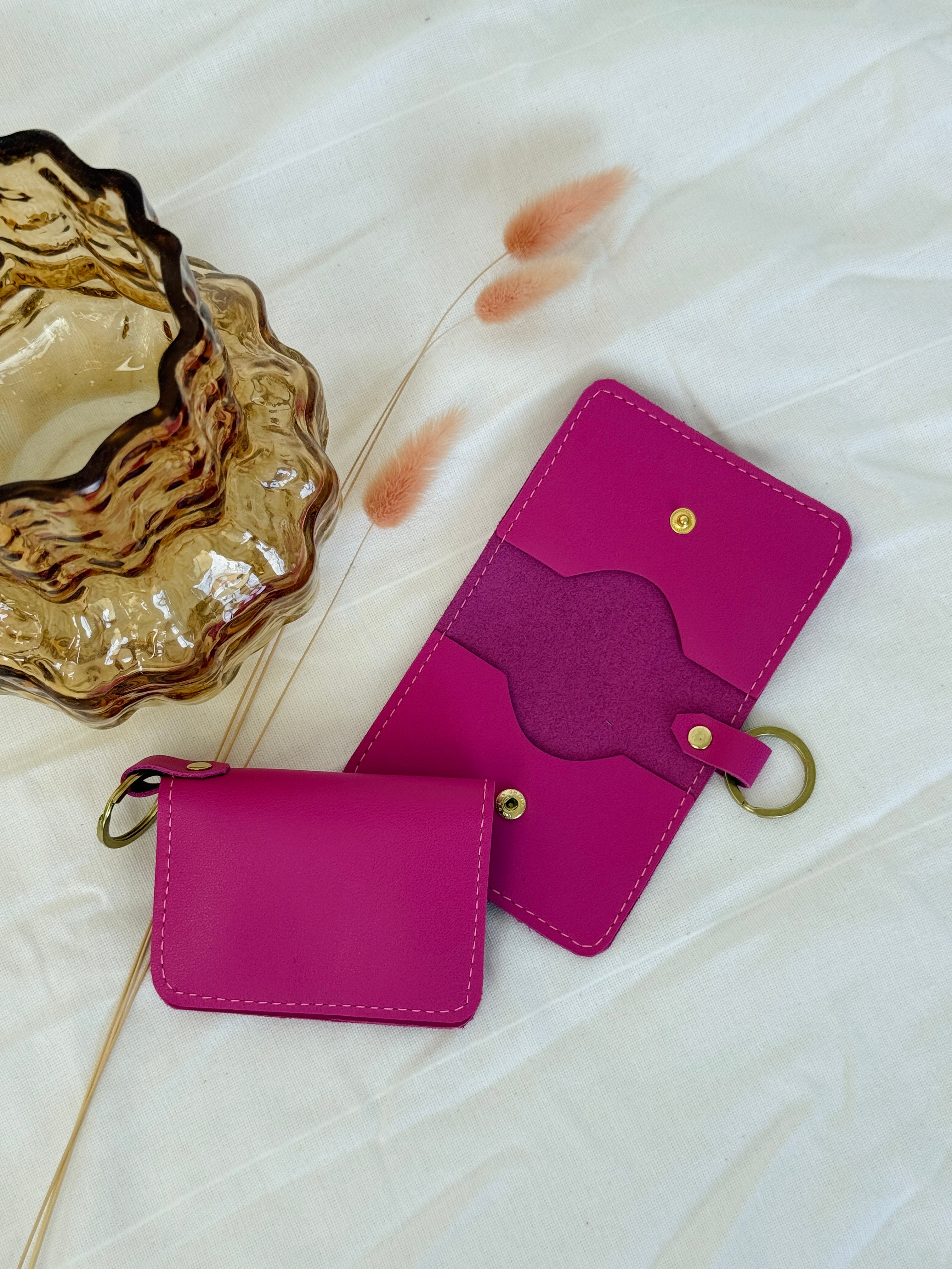 DÓRA LEATHER WALLET | WATERMELON
