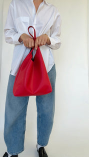 BRUNA SHOULDER BAG | STRAWBERRY