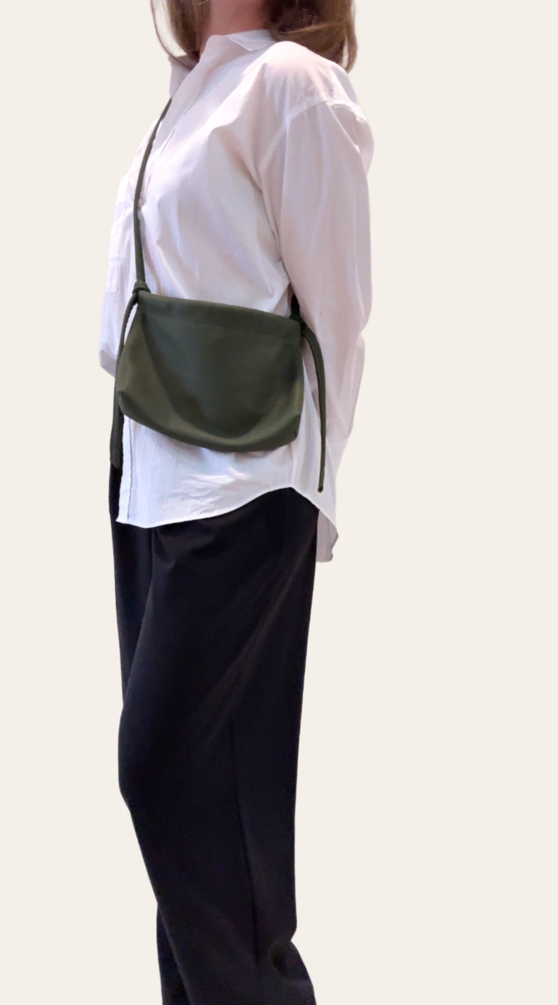 MINI HENNI TOTE | ARUGULA