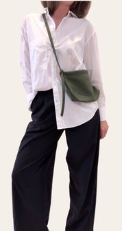 MINI HENNI TOTE | ARUGULA