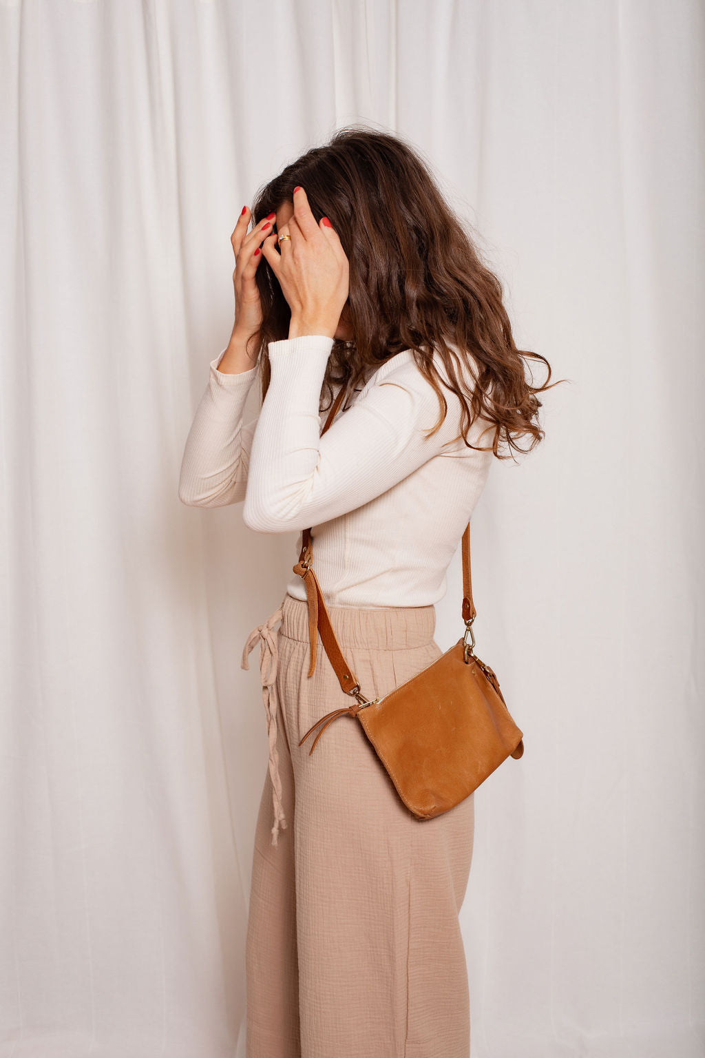 ASTRID CONVERTIBLE CROSSBODY | TOFFE Leather Bag - handcrafted by Market Canvas Leather in Tofino, BC, Canada