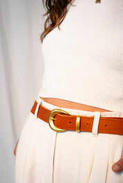 WHITNEY LEATHER BELT | PIMENTO Leather Bag - handcrafted by Market Canvas Leather in Tofino, BC, Canada