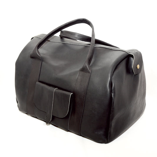 The Weekender Leather - handcrafted by Market Canvas Leather in Tofino, BC, Canada
