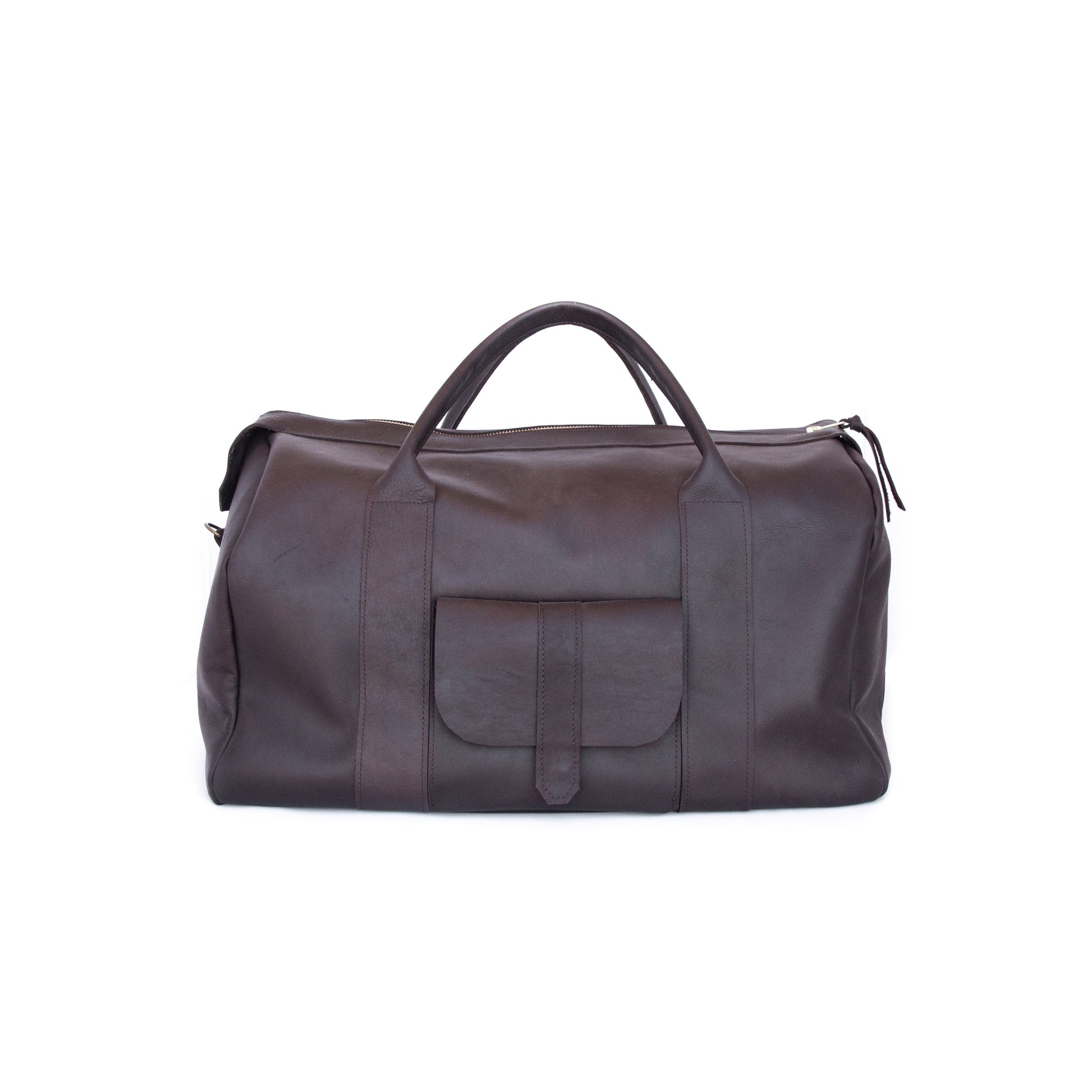 The Weekender Leather - handcrafted by Market Canvas Leather in Tofino, BC, Canada